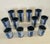 1950s 1950s Mid Century Modern Royal China “Currier & Ives” Blue & White Tumbler Set - 12 Pieces For Sale - Image 5 of 9