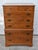 Vintage Ethan Allen Heirloom Nutmeg Maple 7 Drawer Chest on Chest Tall Dresser For Sale In Philadelphia - Image 6 of 17