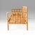 1970s Italian Riviera Modern Bamboo and Rattan Sofa in the style of Vivai del Sud Style, 1970s For Sale - Image 5 of 18