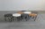 Hexagonal Coffee Tables in Wood and Metal by Gio Ponti from ISA, 1950s, Set of 8 For Sale - Image 4 of 8