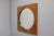 Large Oak Square Mirror, Former Czechoslovakia, 1970s For Sale - Image 4 of 12