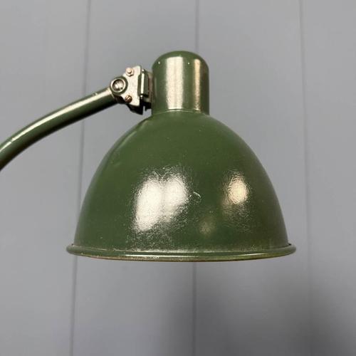 Forest Green Bauhaus Dark Green Desk Lamp, 1930s For Sale - Image 8 of 18
