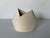1980's Vintage James Johnston Matte White Geometric Ceramic Vase, Signed For Sale - Image 10 of 12