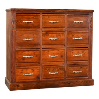 Art Nouveau Ironmongers Drawers, 1910s For Sale