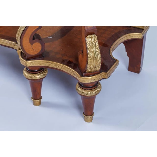 A French Ormolu Mounted Kingwood and Vernis Martin Console Table, Circa 1880 For Sale In New York - Image 6 of 14