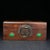 Vintage Chinese Rosewood Jewelry Box With Mother-of-Pearl Deer Inlay & Jade Clasp For Sale - Image 4 of 7