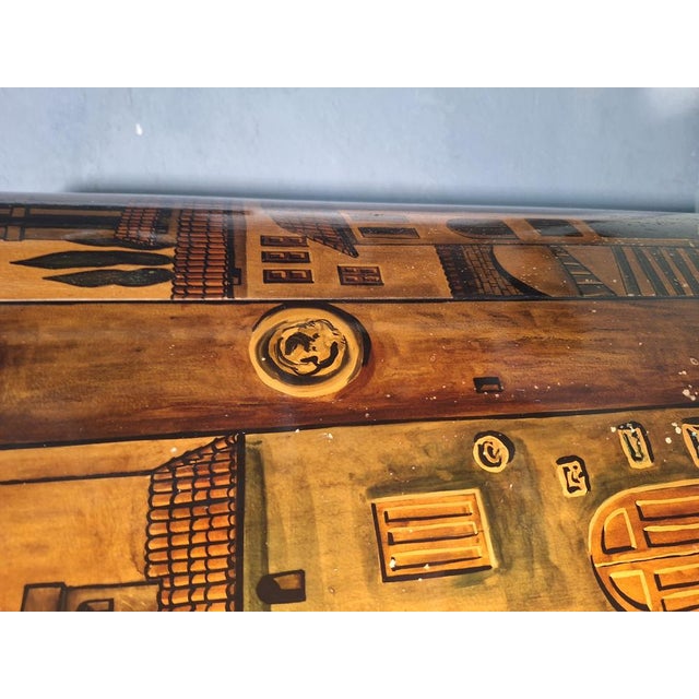 Vintage Bar Cabinet in Parchment by Aldo Tura for Tura, 1950s For Sale - Image 13 of 18