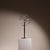 This table lamp is a puristic design object featuring a remarkable lighting effect, sourced from an architect’s estate and...