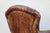 Pair of Vintage 1980s Distressed Brown Leather Tufted Library Armchairs For Sale - Image 14 of 18