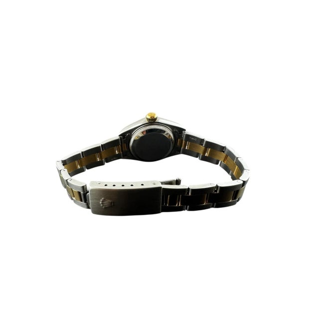 2002 Rolex Ladies DateJust Two Tone Blue Diamond Dial Watch 79173 For Sale - Image 11 of 18