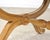Pair of Michael Taylor Neoclassical Curule d'Orsay Ottoman Benches For Sale - Image 14 of 18
