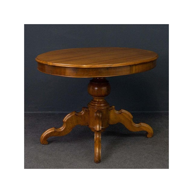 Mid-Century Oval Dining Table For Sale - Image 11 of 11