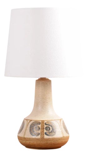 Danish Table Lamp in Ceramic from Søholm, 1970s