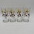 1960s Vintage Autumn Harvest Highball Glass 22k Gold Rim 10 Oz by Taylor Smith Taylor - Set of 4 For Sale - Image 5 of 8
