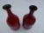 Mid-Century Belgian Eeklo Red Glazed Vases by Leon Goossens, 1960s, Set of 2 For Sale - Image 4 of 7