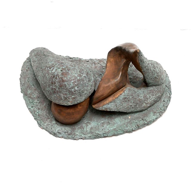 1960s Vintage Abstract Female Form Sculpture by A. Altmann For Sale - Image 5 of 7