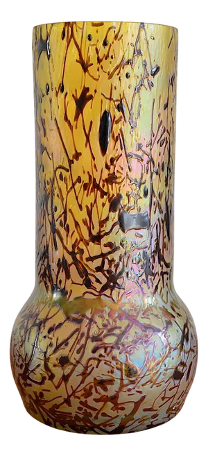 Art Nouveau Vase attributed to Wilhelm Kralik & Son, 1910