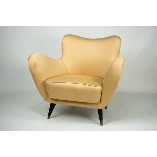 Vintage Sculptural Lounge Chair by Guglielmo Veronesi, 1950s For Sale - Image 9 of 11