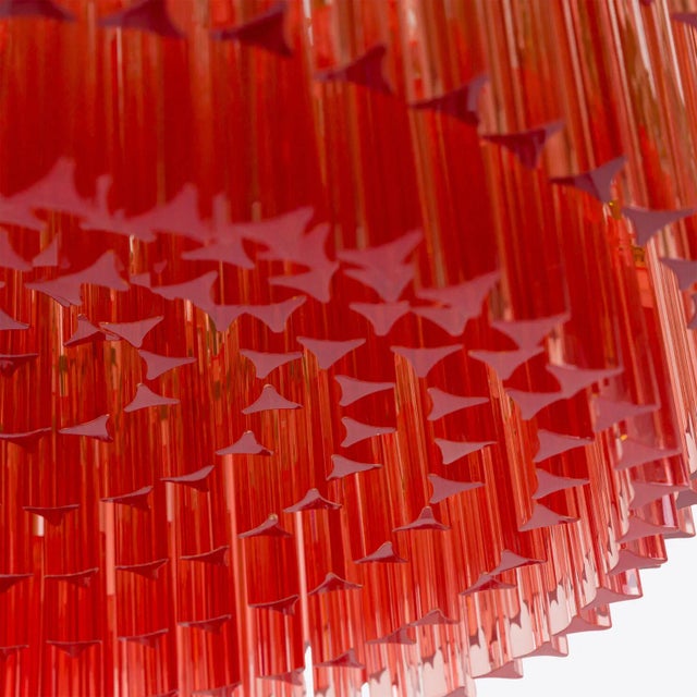 Pink Pink Medium Amaro Drum Chandelier from Pure White Lines For Sale - Image 8 of 12