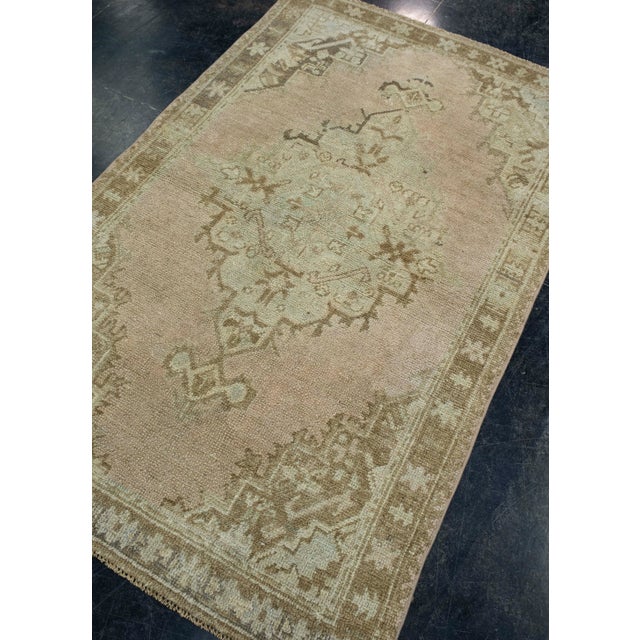 Turkish Turkish Vintage Rug 3'8" x 5'10" #17110 For Sale - Image 3 of 8