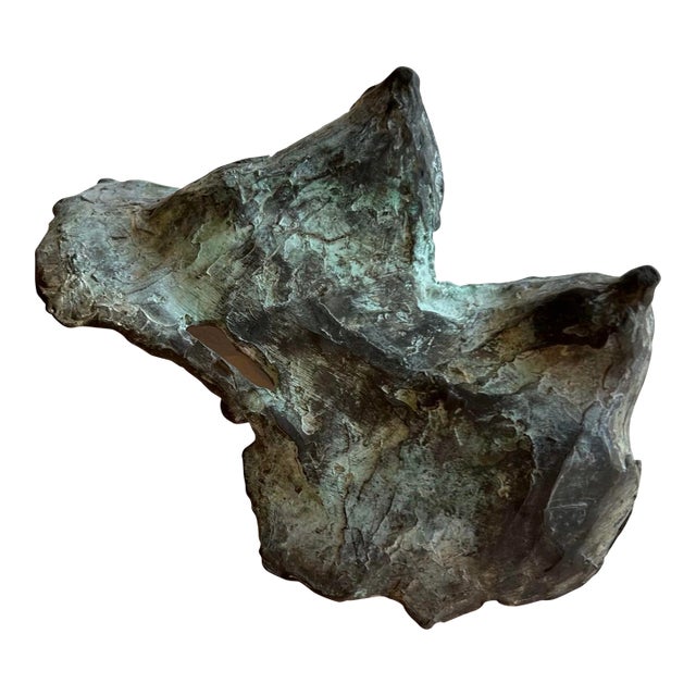 Vintage Bronze Bust Sculpture by Ruth Aizuss Migdal For Sale