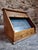 Antique Optician's Table Display Cabinet in Walnut with Roll Top, France, Early 1900s For Sale - Image 17 of 18