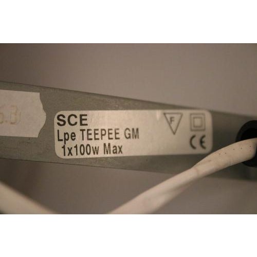 Glass TeePee Lamp by SCE, France, 1990s For Sale - Image 6 of 8