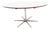 Star Base Dining Table attributed to Arne Jacobsen for Fritz Hansen, 1970s For Sale