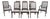 Set of 8 Henkel Harris Mahogany Dining Chairs For Sale
