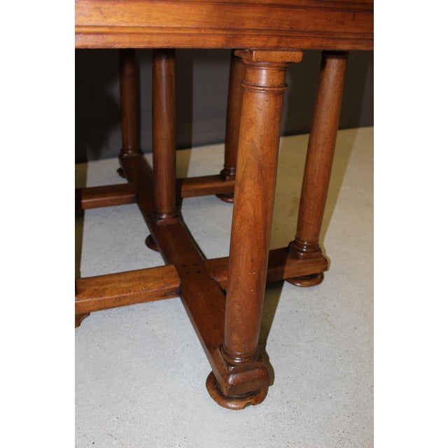 Brown Late 17th Century Renaissance Lorraine Cross Table For Sale - Image 8 of 18