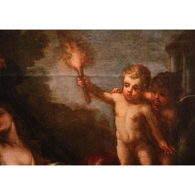 Luigi Garzi, Allegory of Time, 1700, Oil on Canvas For Sale - Image 13 of 16