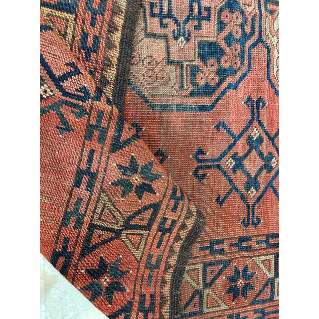 Circa 1900 Essari Afghani Rug For Sale - Image 4 of 4