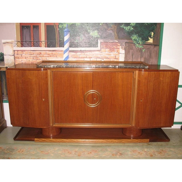 Set of Art Deco Sideboard & Table, 1930s For Sale - Image 9 of 9