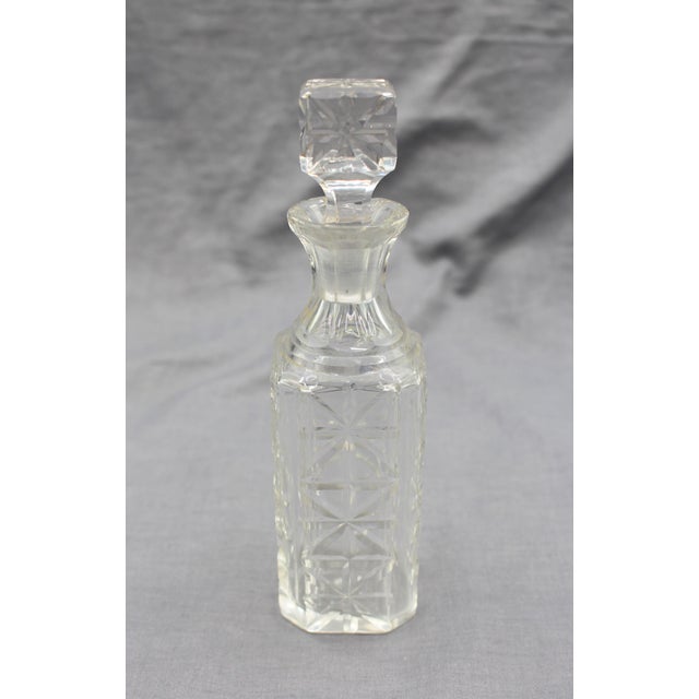 Transparent Circa 1880 English Silver Plate & Cut Glass Cruet Set For Sale - Image 8 of 14