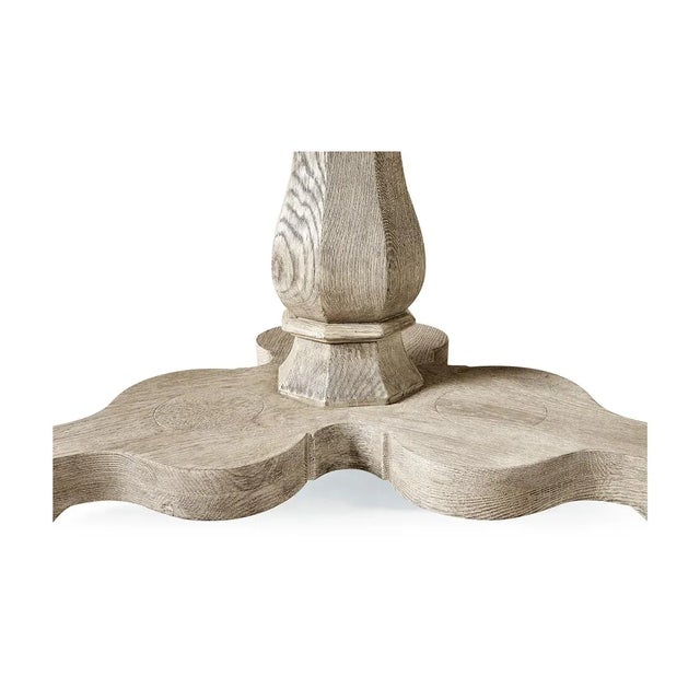 Grayed Oak Breakfast Table For Sale - Image 4 of 8