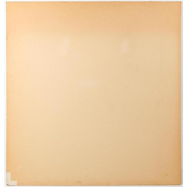 Plastic Evelyne Luez, Figure, 20th Century, Painting on Cardboard For Sale - Image 7 of 9