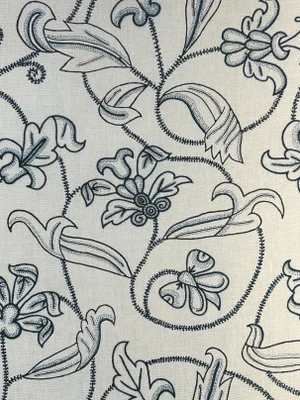 Namy Samay "Middleton” Embroidered Print– 17.25 Yards