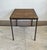 Brown Vintage Industrial Metal Accent Table With Slatted Wooden Top For Sale - Image 8 of 14