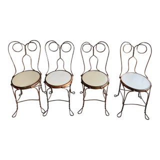 1940s American Classic Parlor Chairs For Sale