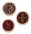Small Middle Eastern Round Rugs, 1970s, Set of 3 For Sale