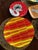 2010s West Elm Melamine Plates With Colorful Geometric Prints & Animal Illustrations by Artist Rachel Kozlowski From 2013 Collaboration - Set of 35 For Sale - Image 5 of 10