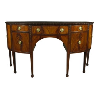 Regency Style Bowfront Sideboard by Old Colony For Sale