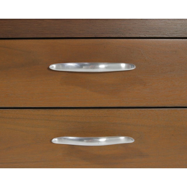 1960s Mid Century Modern John Van Koert Drexel Profile Series Server Cabinet For Sale - Image 11 of 13