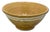 Antique Large Thick & Heavy 15 Inch Size Double Cream Banded Yellow Ware Kitchen Mixing Bowl Circa Mid 1800s For Sale - Image 4 of 18