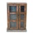 Showcase Cabinet in Patinated Solid Wood For Sale - Image 3 of 10