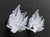 Pair of Lalique Crystal and Chrome "Champs Elysees" Wall Sconces For Sale - Image 10 of 15