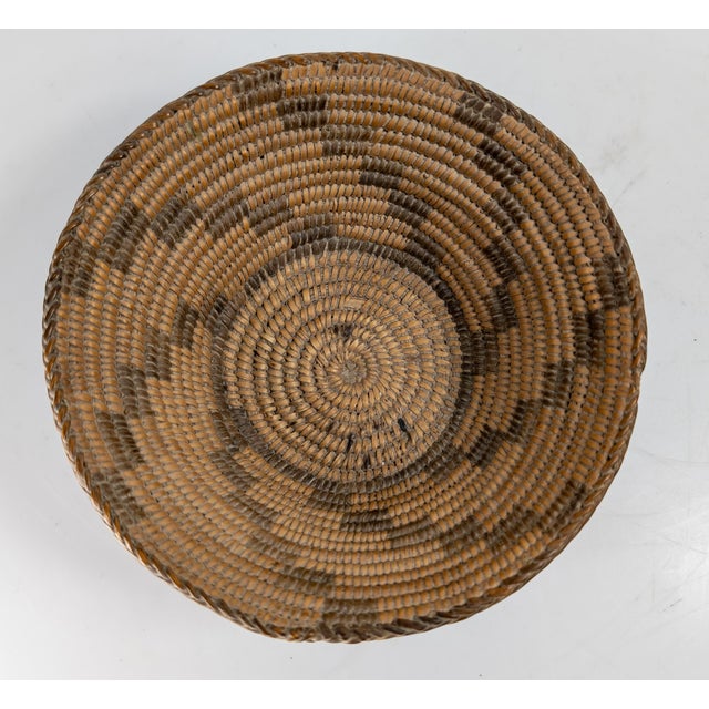 Early 20th Century Southwest Native American Indian Basket, Pima or Papago Tribe For Sale In New York - Image 6 of 11