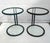 Vintage Metal Side Tables by Mobil Metal, Italy, 1980s, Set of 2 For Sale - Image 15 of 15