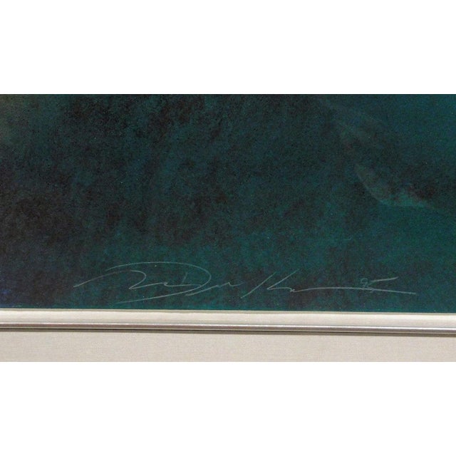 Abstract 1990s Mark Dickson Untitled Mixed Media,Pastel and Watercolor Abstract Hand Signed For Sale - Image 3 of 5