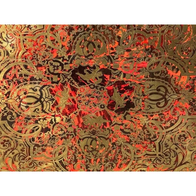 Napoleon III Boulle Marquetry Coffee Table For Sale - Image 11 of 13